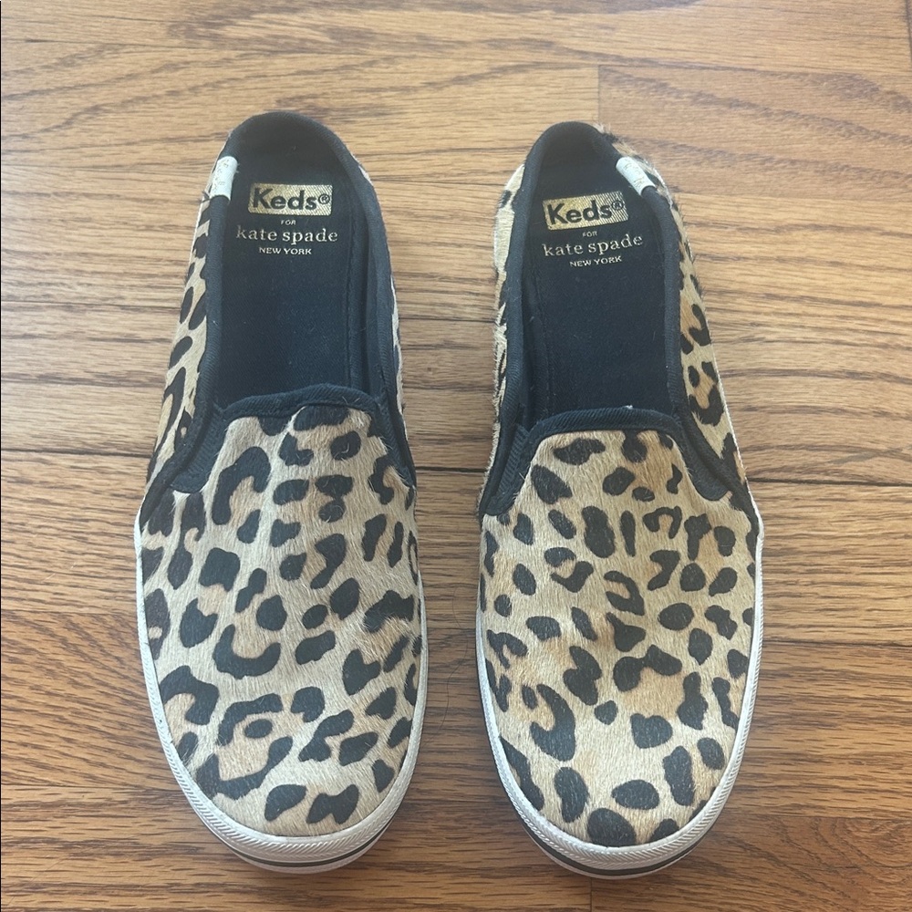Keds for Kate Spade Leopard Shoes Size 7